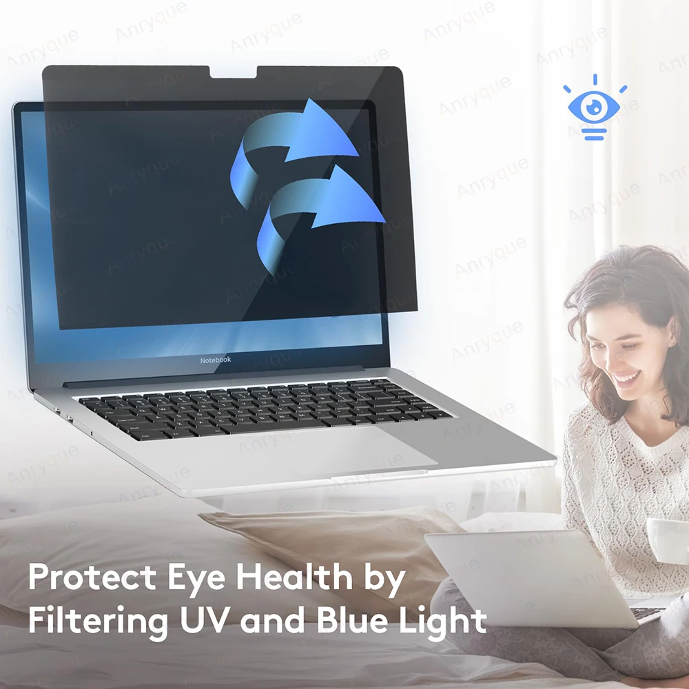 FILMEXT Pellicola protettiva per schermo Mac Air da 15, antiriflesso, anti-luce blu, compatibile con MacBook Air M4 M3 M2 15,3 A2941 A3114, BubbleFree EyeCare