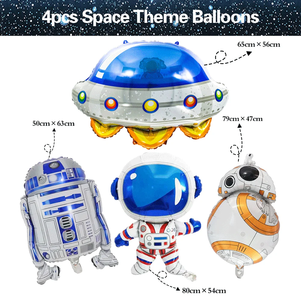 1set Galaxy Party Sternennacht Geschirr Set Weltraum Geburtstag Sterne Party Tisch Dekorationen Solar System Pappteller servietten – Detail 12