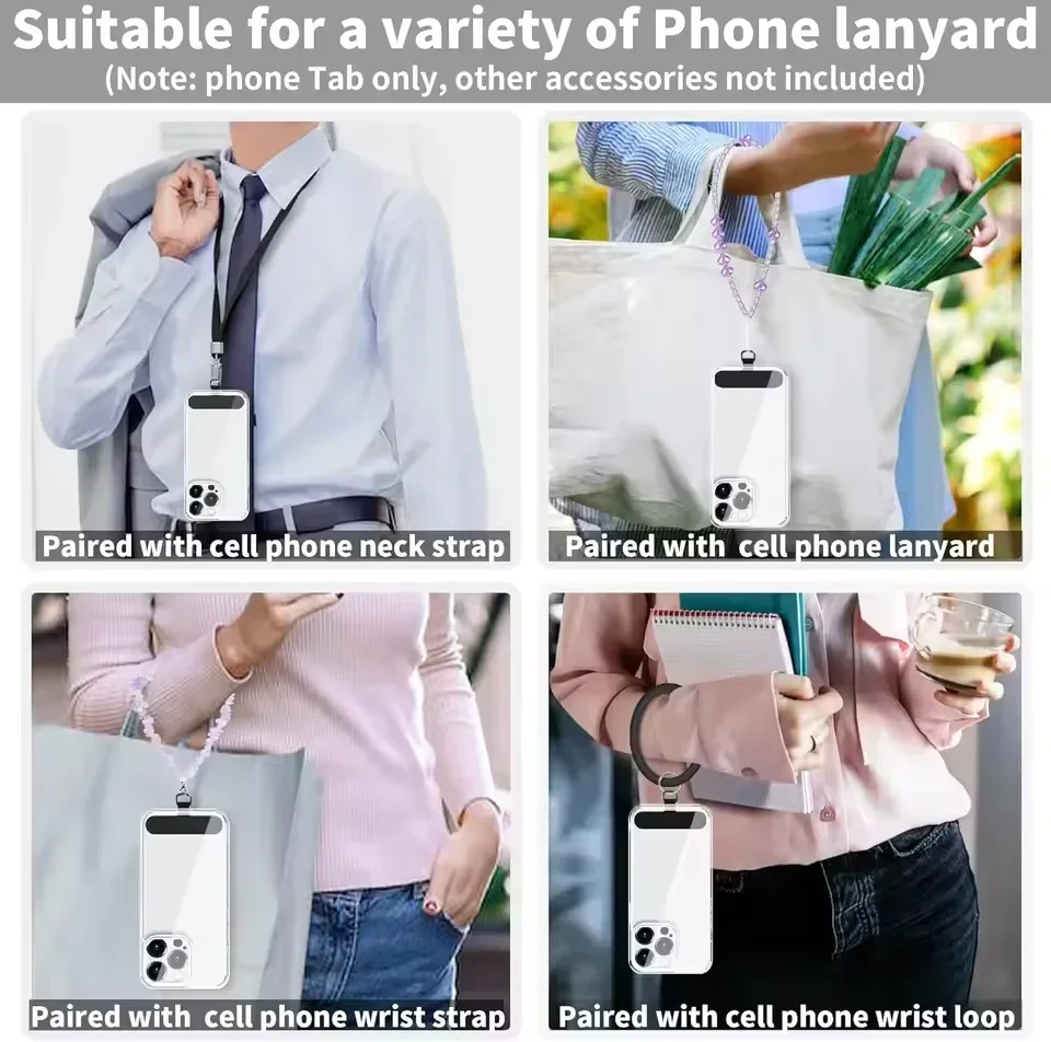 Universal Nylon Phone Lanyard Connector - Secure Tether Tab