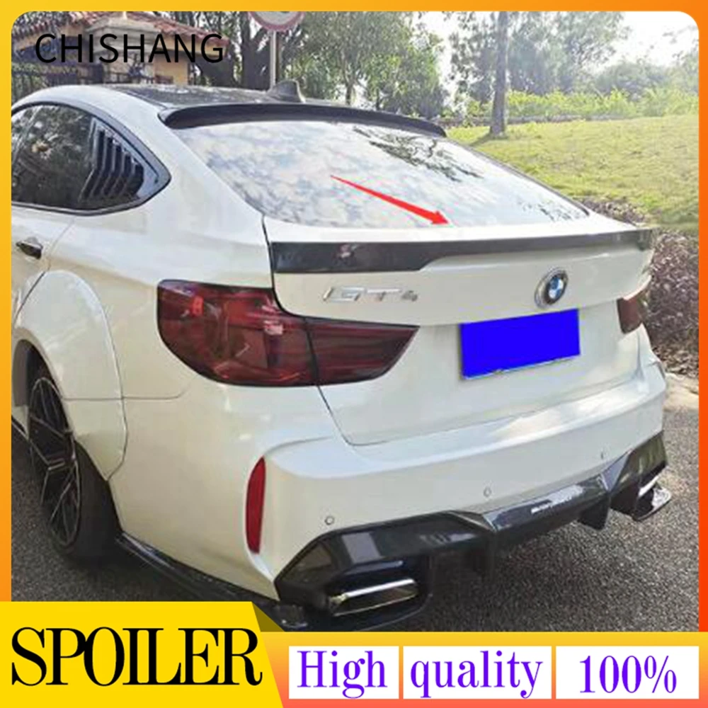 

Carbon Fiber Rear Trunk Boot Lip Wing Spoiler for BMW 3 Series GT F34 Hatchback 4 Door 14-17 328i 330i 335i 340i GT Roof spoiler