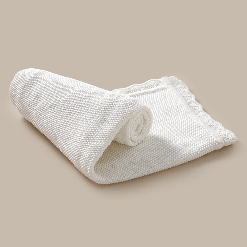 Baby Blankets for Newborn Cotton Dual-Use Stroller Nursery Crib Cuddle Soft Comfortable Infant Boy Girl Bedding Cellular 90*70cm