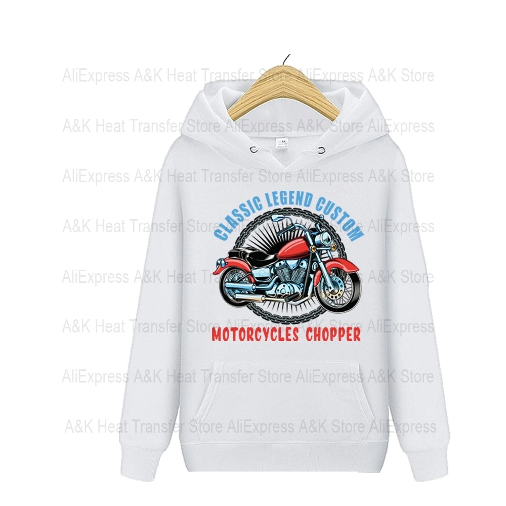 Cool Motorcycle Tshirt Iron On Patches For Mens Clothing DIY