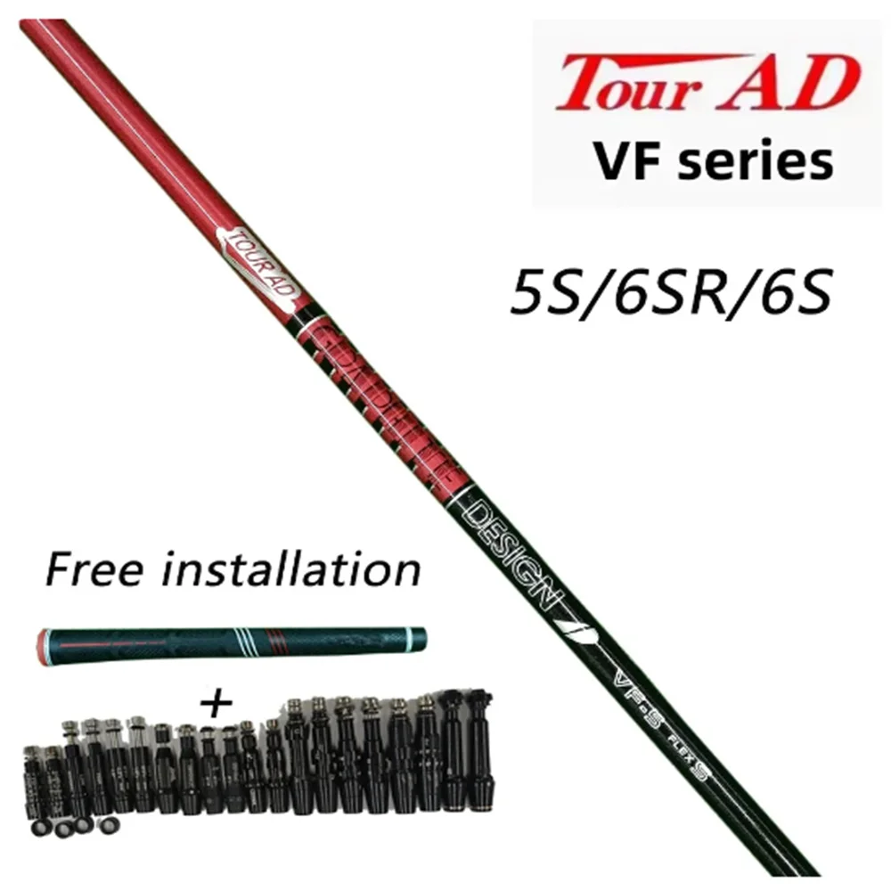 Tour-r AD VF 5/6 골프 드라이버 샤프트, 우드 샤프트, SR, R, S 플렉스 흑연 샤프트, 조립이 자유로운 슬리브 및 그립, 신제품
