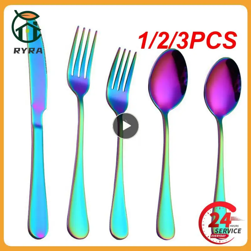 

1/2/3PCS Stylish Travel Striped Print Cutlery Bag Convenient Durable Portable Portable Cutlery Dinnerware Travel Essential