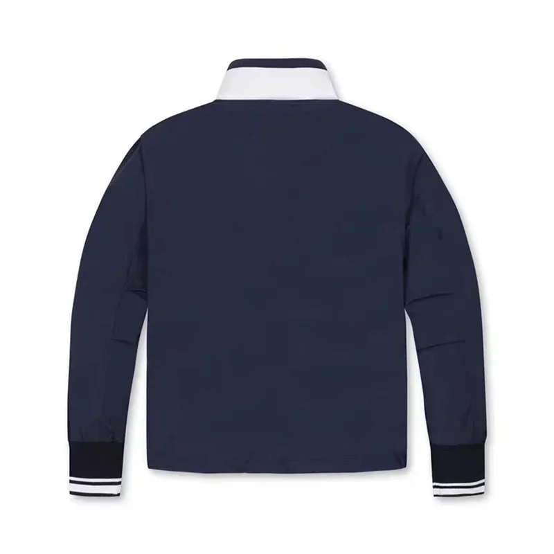 2024 Women's golf jacket thin sports fast-drying long-sleeved spring and autumn golf shirt slim suits windbreaker