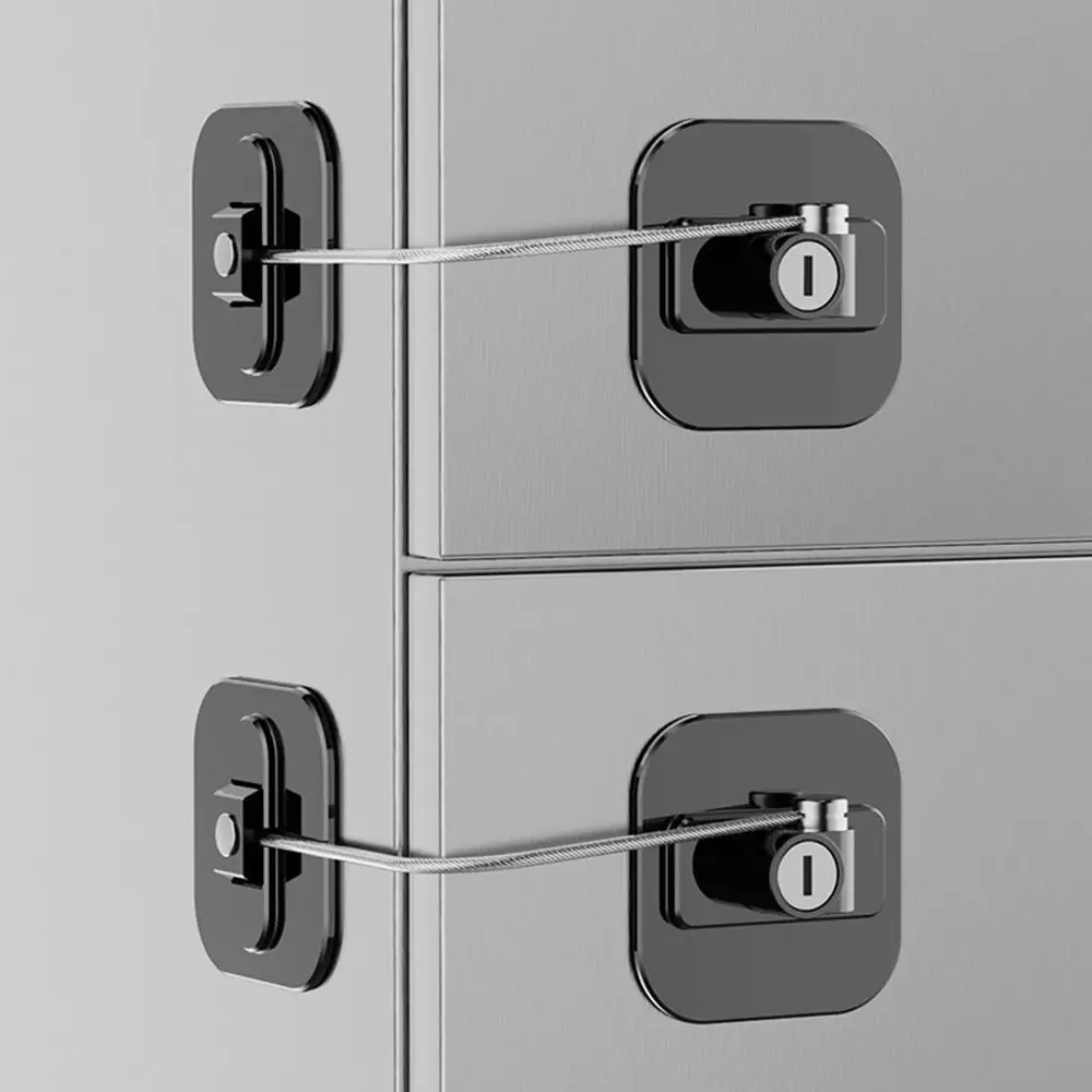 ABS Alloy Digital Password Security Lock for Refrigerator Doors