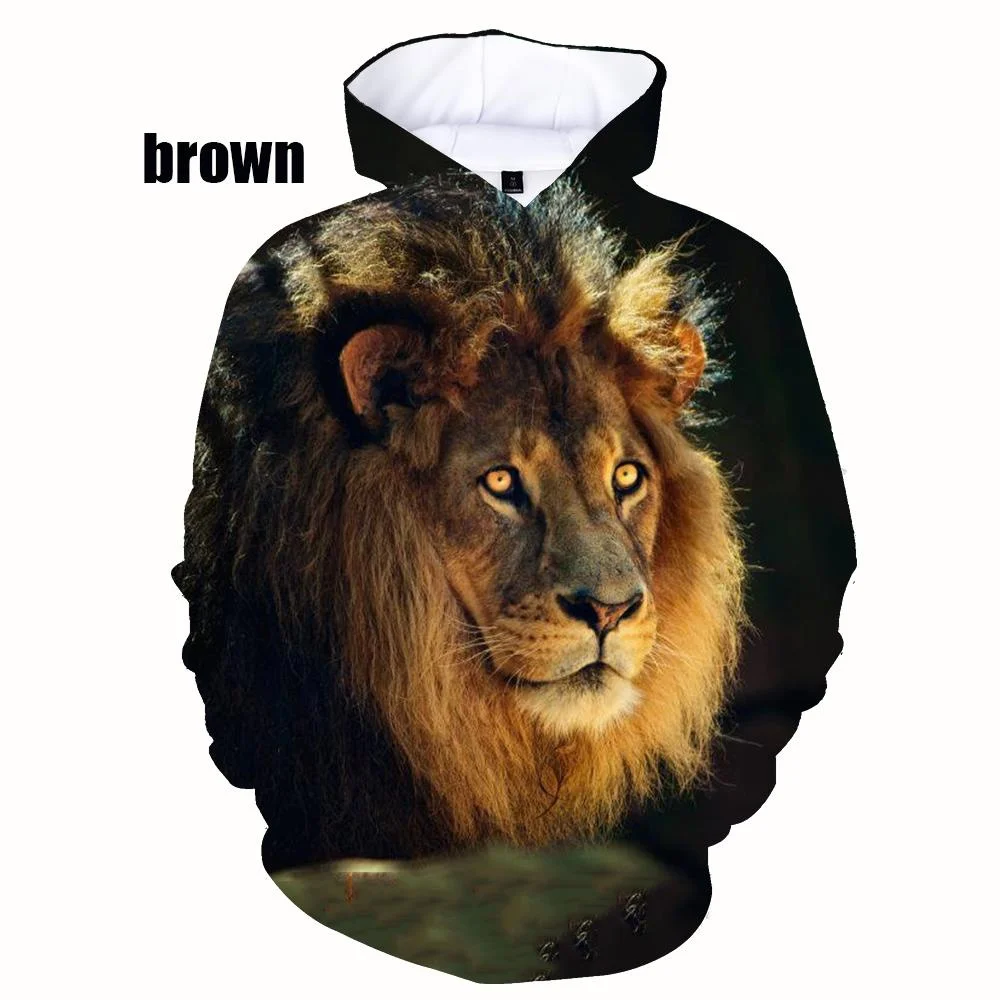 

NEW Fashion 3D Print Men/Women's Hoodies Lion Printed Casual Swatshirt Hoodies Cool Pullover Hoodies