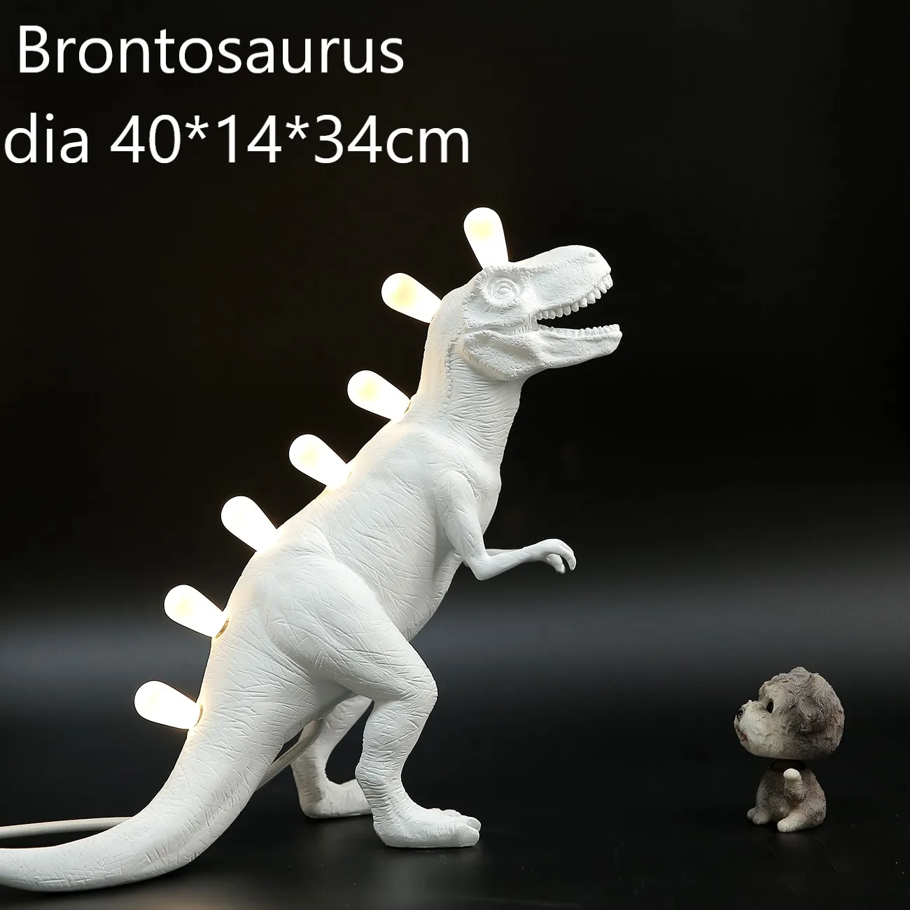 Description Picture 2 of itemJURASSIC Dinosaur Table light animal resin Table lamp for Children's Room Bedroom cartoon Decor Home Decoration Light Fixtures