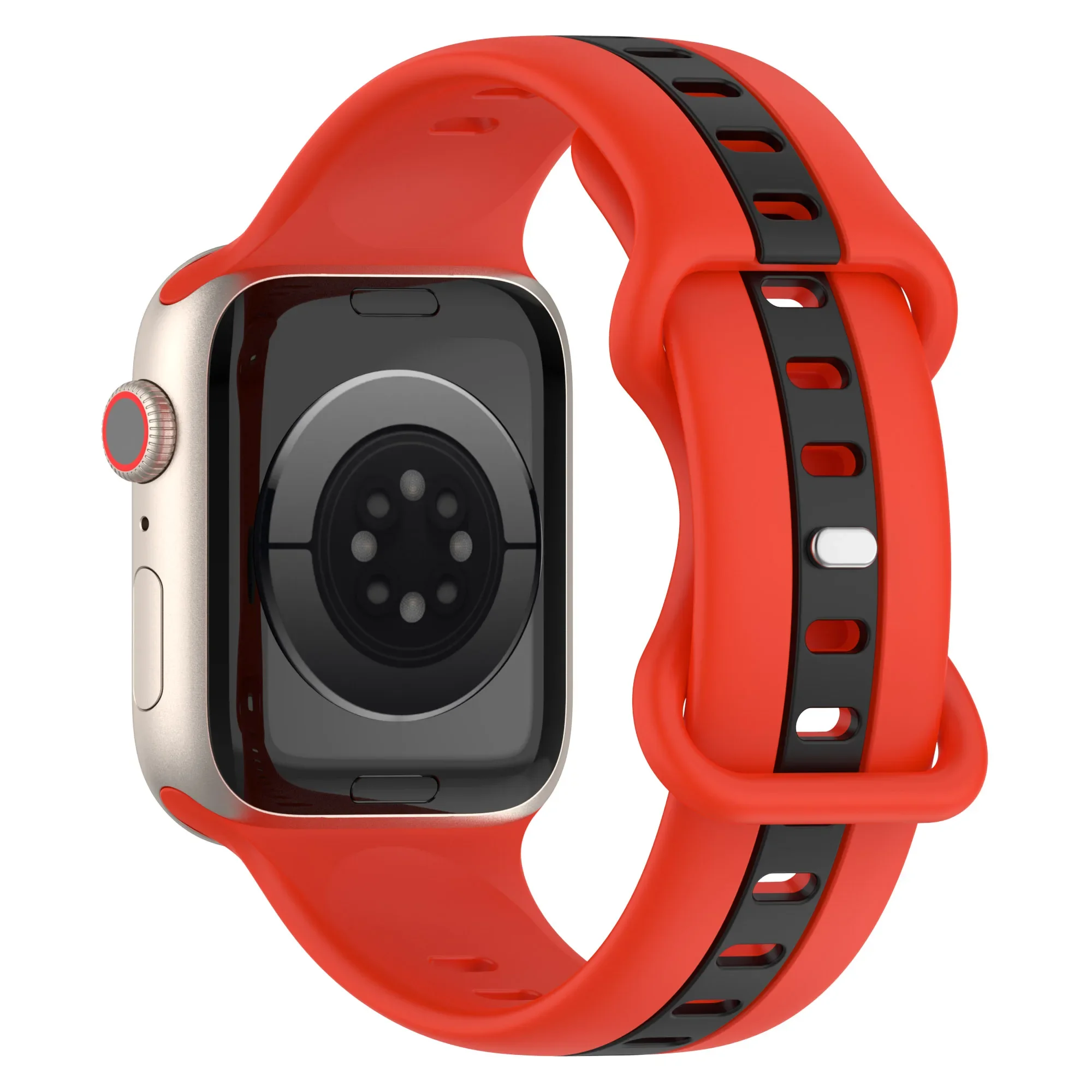 Durable Silicone Watch Strap - Universal Fit with Multiple Size Options