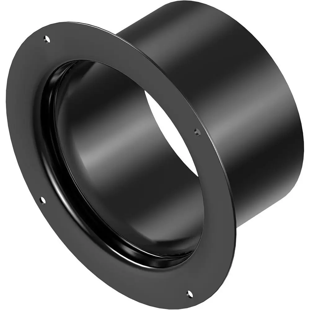 Black Plastic Ventilation Pipe Joint Connector for Air Pipe