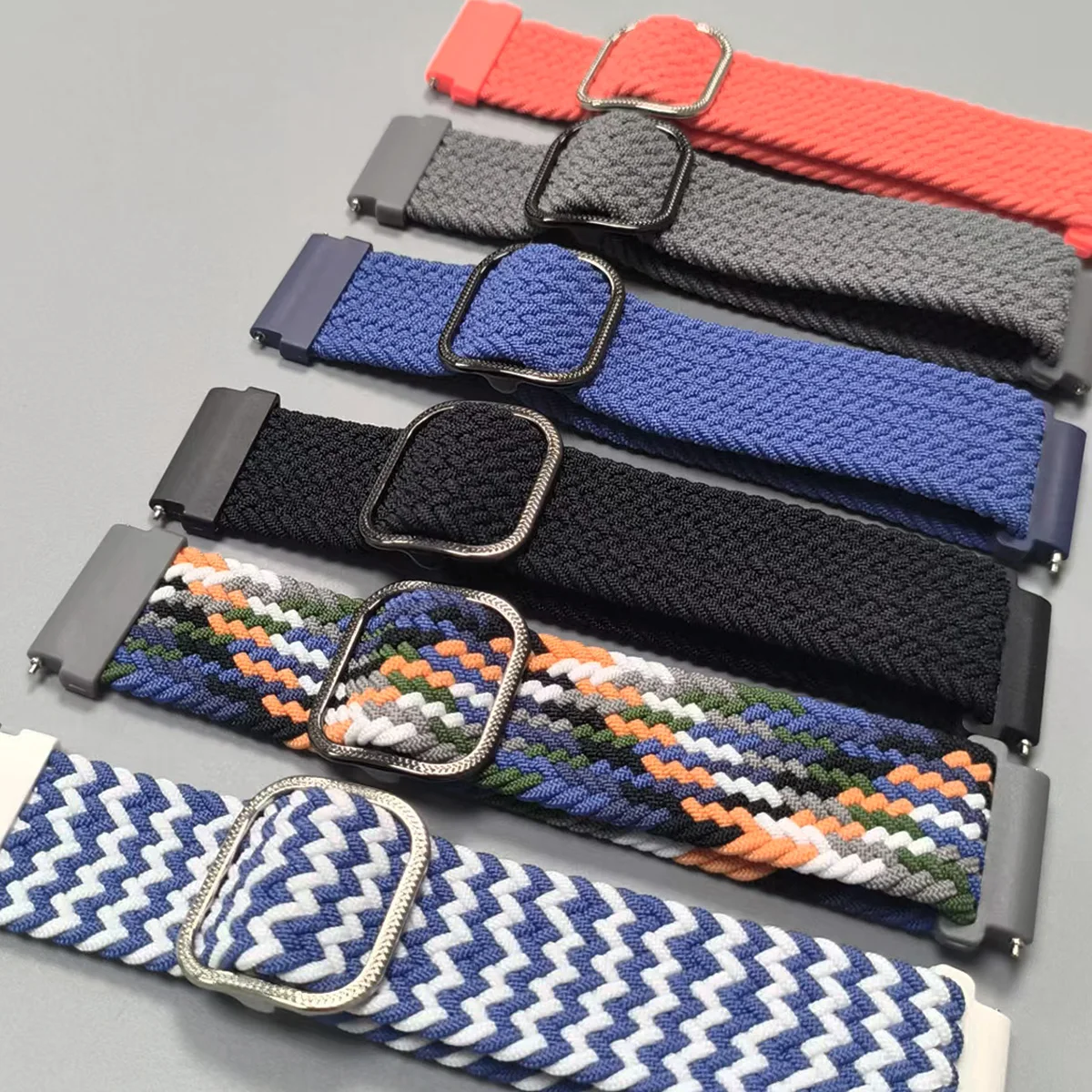 Versatile Rubber Watch Strap - 20/22mm Adjustable Band