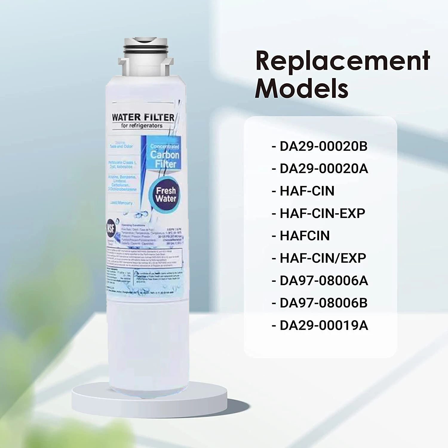 DA29-00020B 냉장고 워터 필터, HAF-CIN/EXP, RF28HFEDBSR, RF263BEAESR, RF263TEAESG