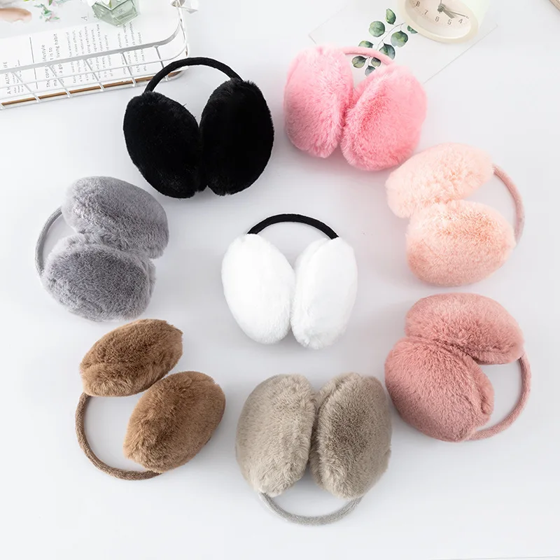 Winter Ear Cover Knitted Earmuffs Earmuffs Winter Women Girls Soft