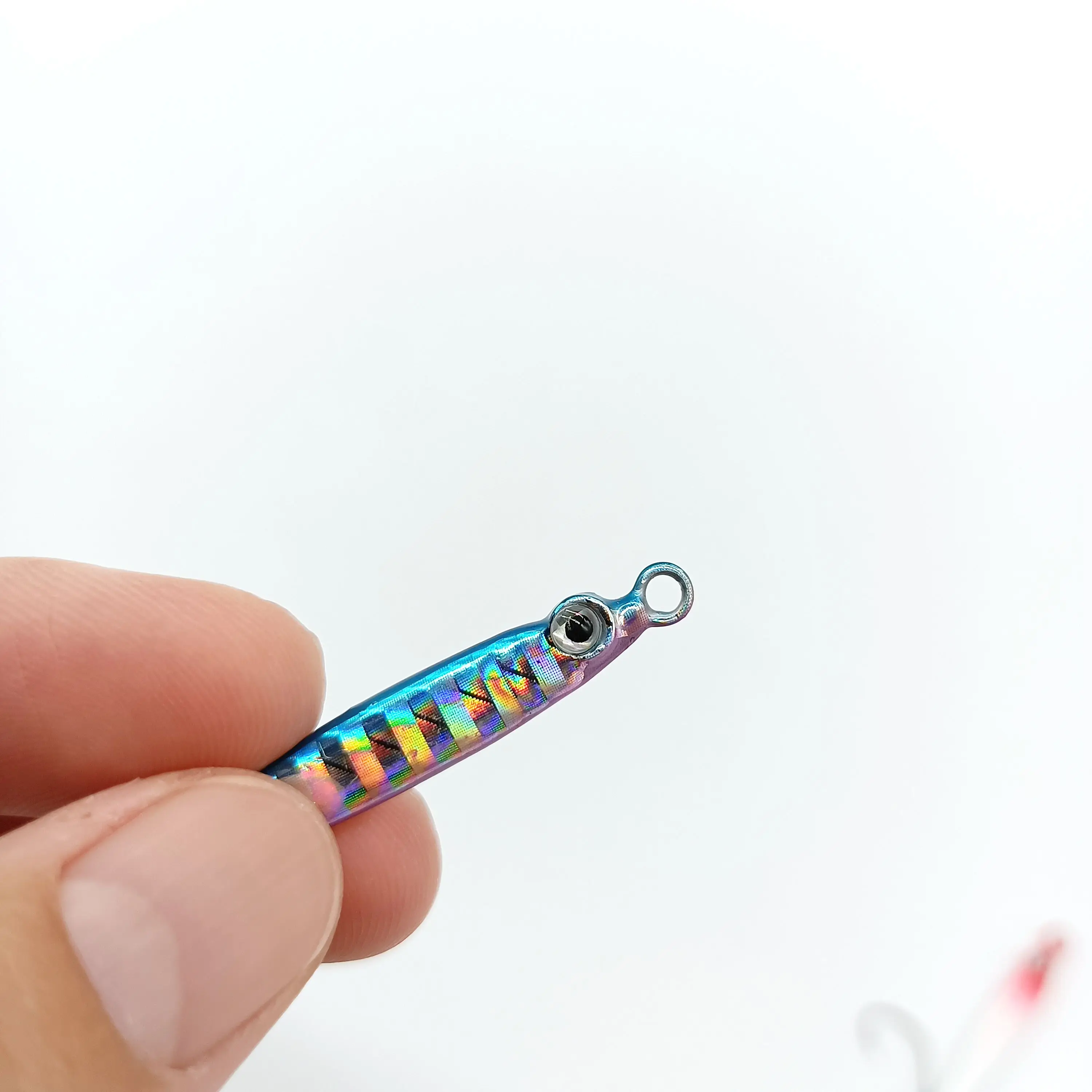DUODUOYU 5PCS 미니 금속 지그 낚시 미끼 3g/5g Isca 인공 미끼 단일 후크 작은 물고기 낚시 액세서리
