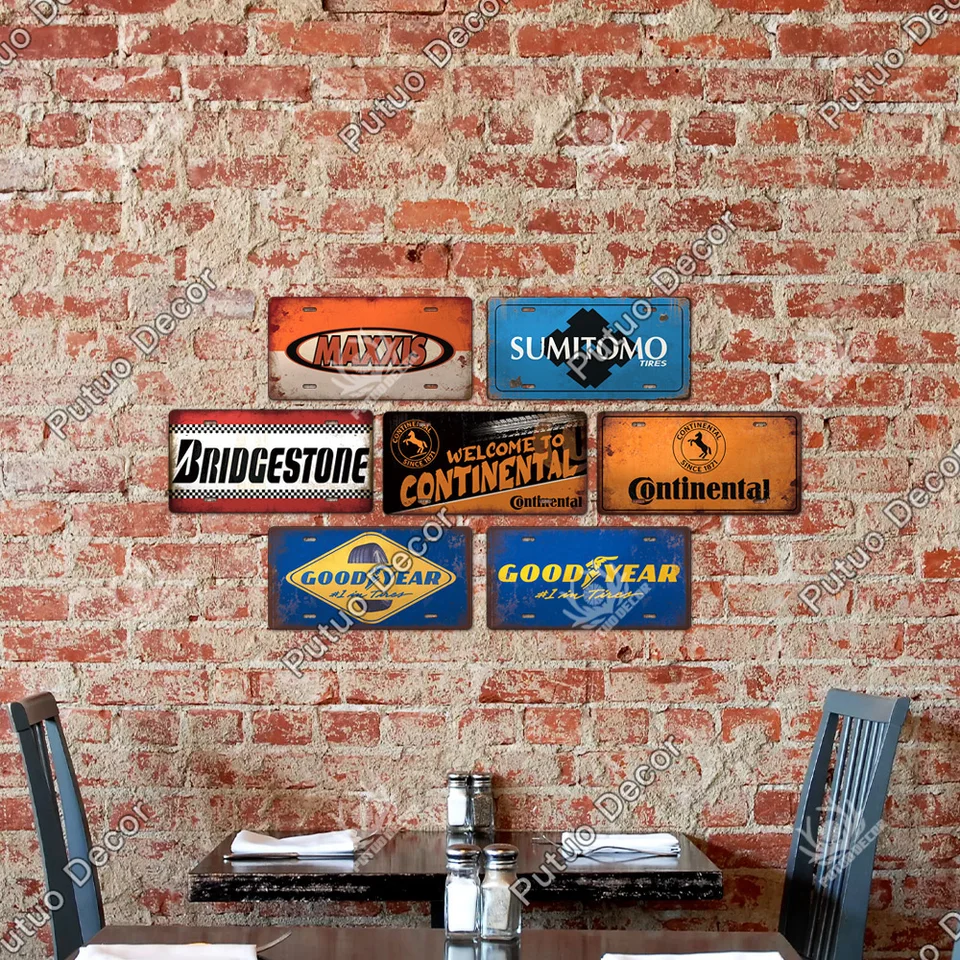 Targa In Metallo Divertente Per Garage E Officina | Putuo Decor | 30x20 Cm | Regalo Uomo Con Listino Prezzi Ironico