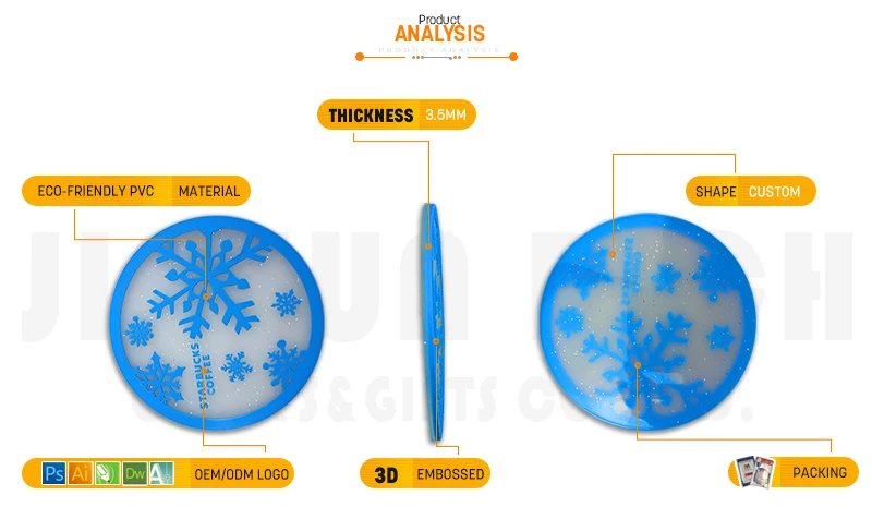 Factory Custom Soft PVC Rubber Silicone Coasters Customization 3D Custom Silicone Rubber Coaster Cup Mat Coaster Silicone Sofa 9 S8d74e3f5f7b04d748ac735ea49fc8b3ch