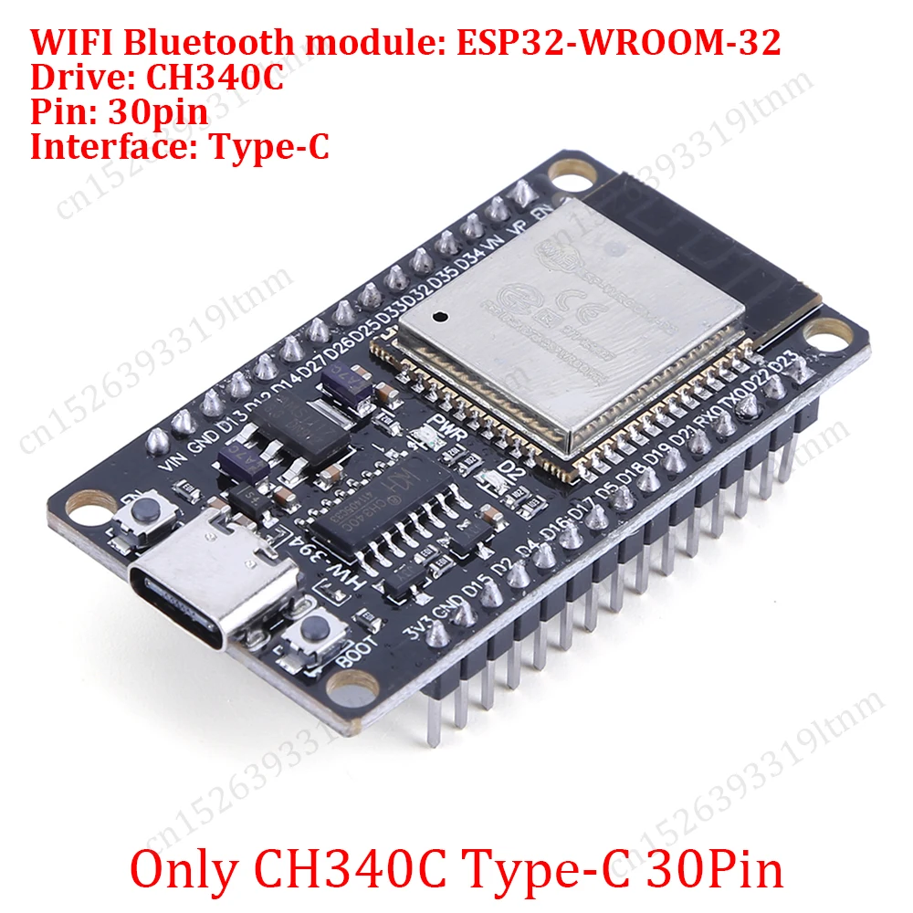 ตัวเลือกสินค้า ESP32 บอร์ดพัฒนา WiFi + Bluetooth สำหรับโปรเจกต์อิเล็กทรอนิกส์