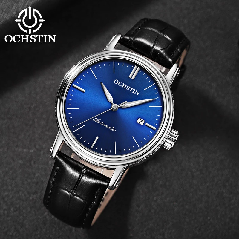 OCHSTIN2024 new creative nylon series business light luxury style men's mechanical watches automatic mechanical movement watches