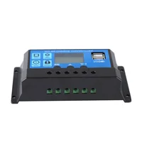 Contrôleur Solaire Efficace, Chargeur de Batterie, Écran LCD, USB, 5V, 12V, 24V, 60A, 50A, 40A, 30A, 10A, Sotchi PWM 4