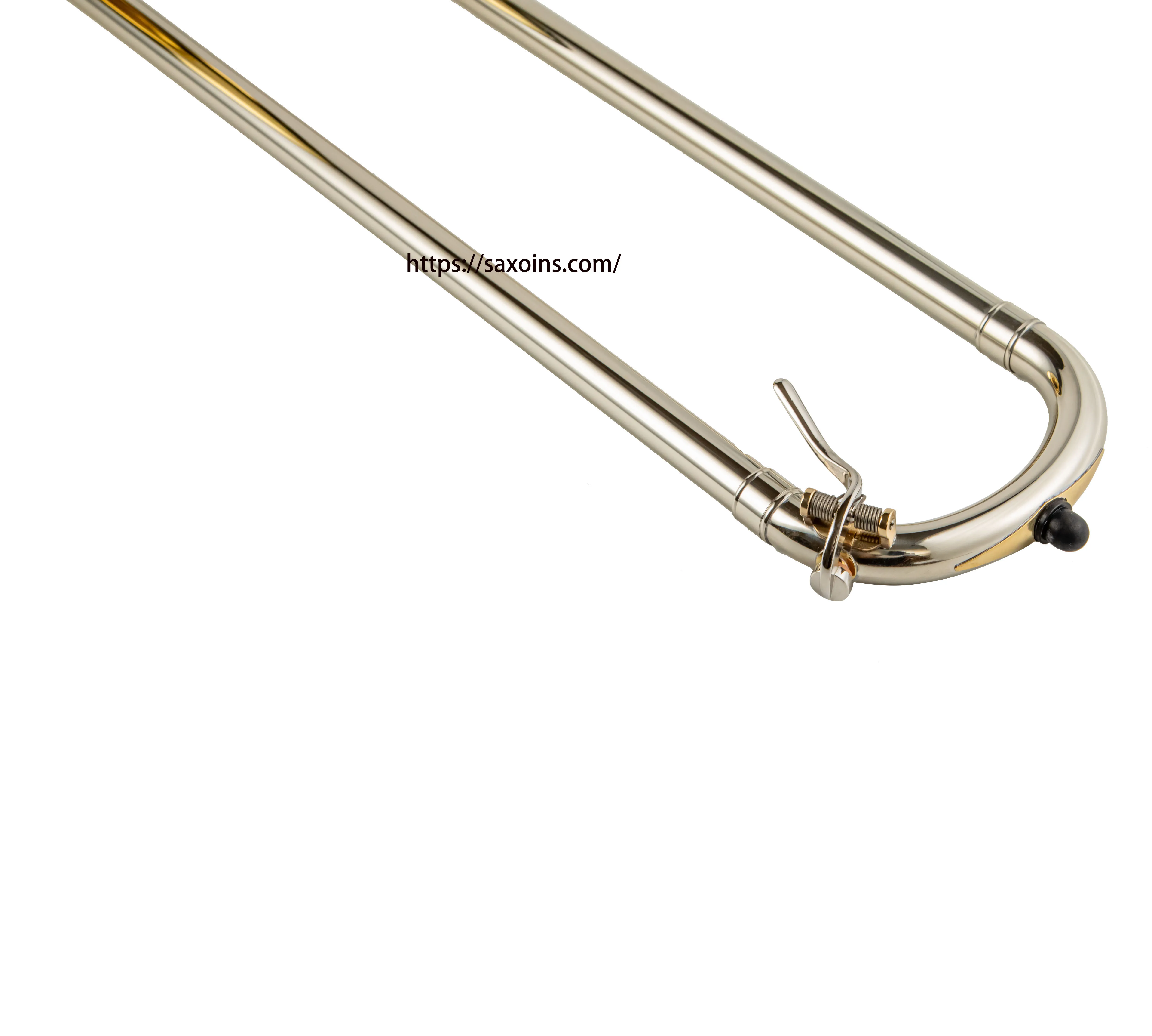 modulated tenor trombone Bb/ F tone Phosphorous copper with F# Key Clear Lacquer