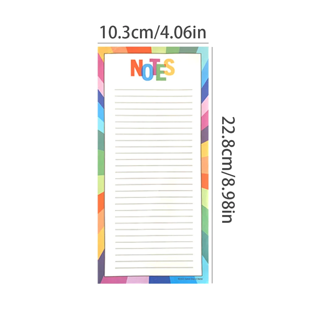 Magnetic Notepads Grocery List Magnet Pad for Fridge Shopping magnetic notepad paper pad