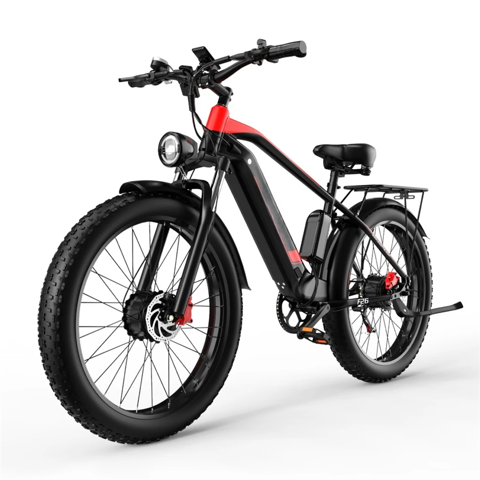 F26 1500W Off Road High Speed Mountain Electric Dirt Bike Fat Tire All Terrain Electrical City Bicycle Bikes e bike new style electric scooter eec approved 1500w fat tire e motorcycle 45km h speed city sport style bikecustom
