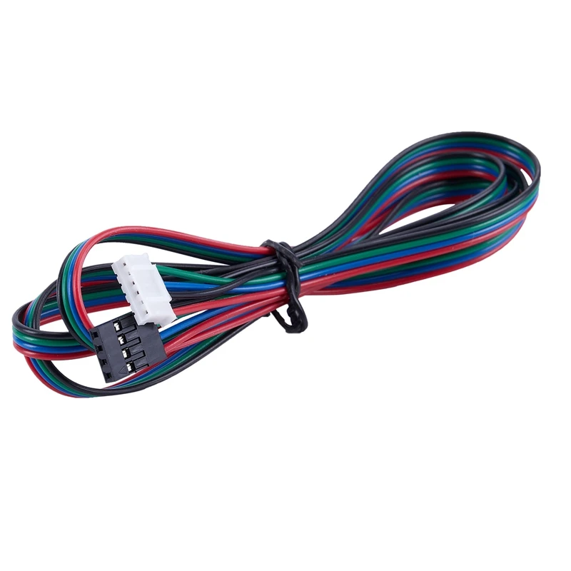 Estendido Nema 17 Stepper Motor Cabo 1m Longo Pinos Impressora 3d Dupont 5x - Imagem 4