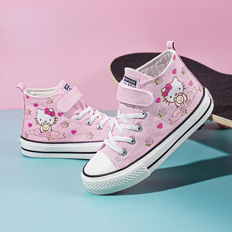 Hello Kitty Louis Vuitton Air Jordan High Top Shoes - Tagotee