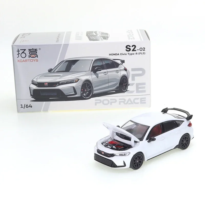 ミニカー Pop race 1/64 honda civic yaris gr XCarToys 1/64 POP RACE Toyota GR86-EVA Honda Civic Type-R