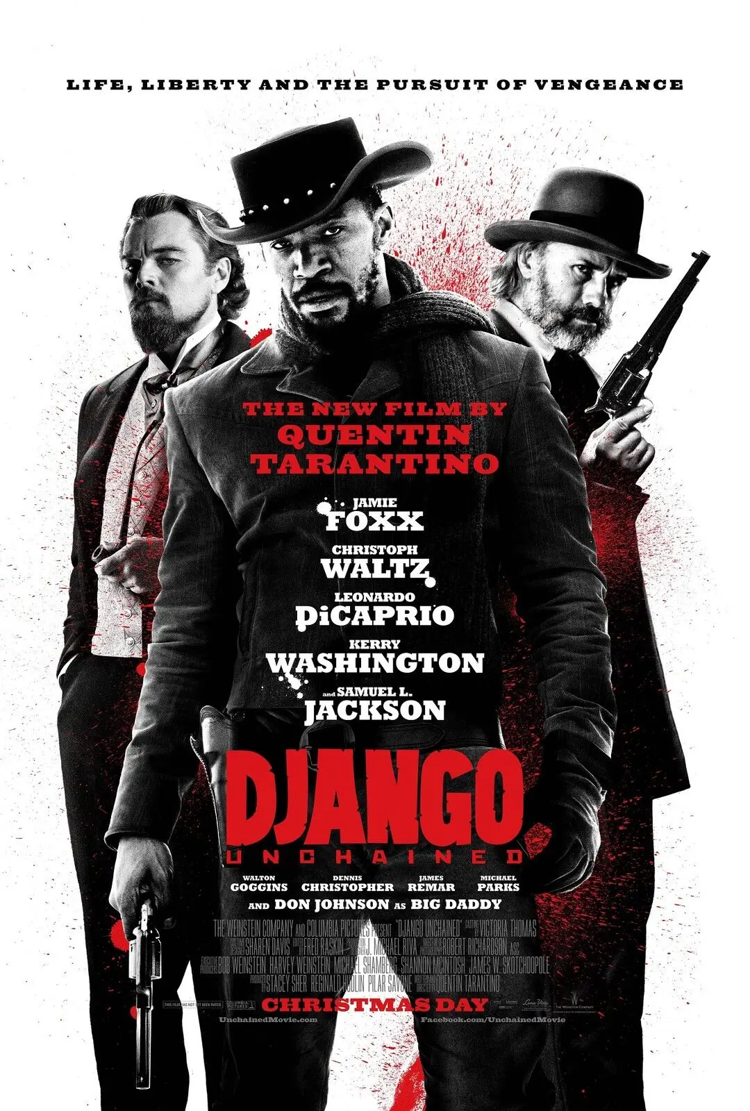 

Django Unchained Movie Art Picture Print Silk Poster Home Wall Decor