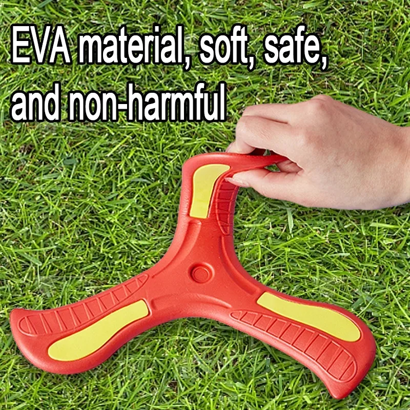 Fun Boomerang Toy Three-leaf Cross Outdoor Flying Disc Games Adult-kids Interactive Sports Toys for Children Decompression Gift - Bilde 6