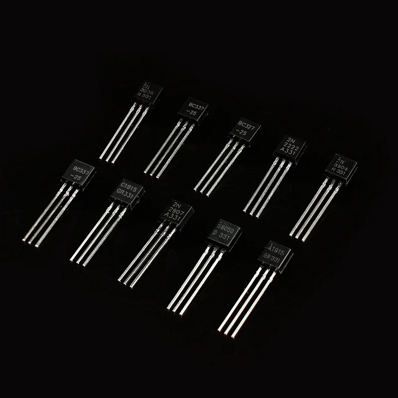 T0-92 Power Transistor Assortment Kit 15 Values 300PCS  20pcs Each With Clear Plastic Box Rs1761