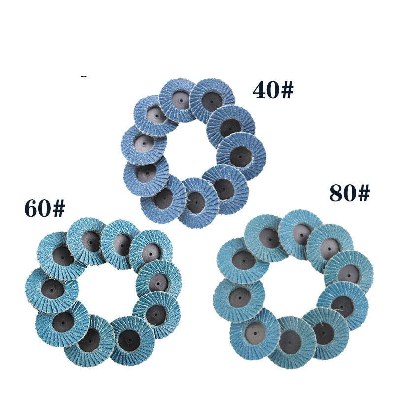 31pcs 2 Inch Sanding Flap Discs Torque Sand Disc for Polishing Removing Solder Joints Tool Accessories