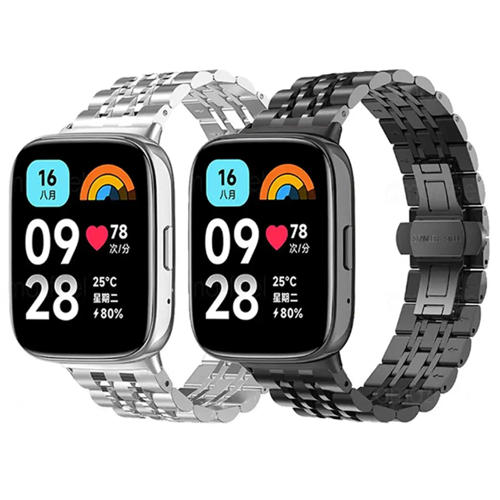 

Metal Strap For Xioami Redmi Watch 3 Active SmartWatch Band Replacement Bracelet for redmi watch 3 active strap Wristband Correa