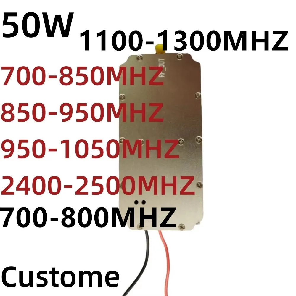 RF 50W 700-850MHZ 850-950MHZ 950-1050MHZ 2400-2500MHZ for RF POWER amplifier