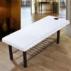 Massage Table Bed Fitted Sheet Pure Color Brushed Beauty Bed Cover Beauty Salon Rubber Band Massage SPA Therapy Cover Universal 1