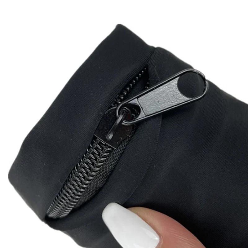 1PC Zipper Running Bags custodia leggera per portafoglio da polso per telefono Key Card Sweatband Gym Fitness sport ciclismo Wristband Arm Bag