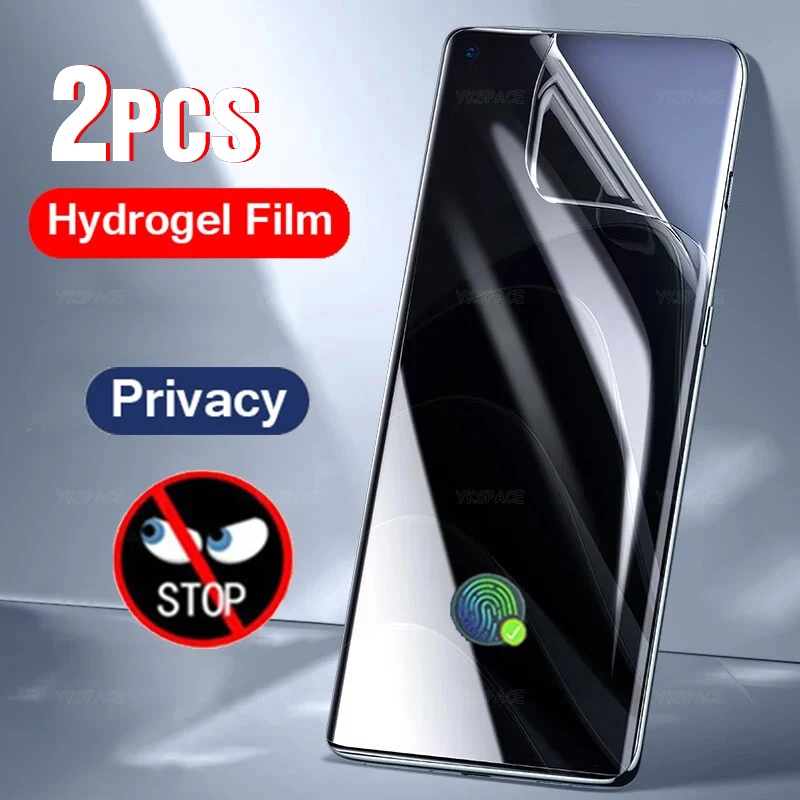 2Pcs Privacy Anti Spy Hydrogel Film For Samsung Galaxy S24 S23 S22 S21 S20 S10 Note 8 9 10 Plus 20 Ultra Soft Screen Protector