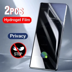 2 - Pack Privacy Anti - Spy Soft Hydrogel Screen Protector Films - 2Pcs Privacy Films