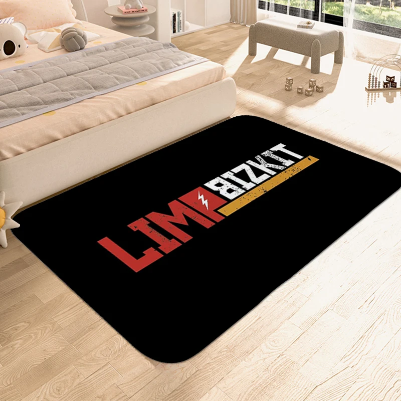 

Carpet for Bedroom L-Limp Bizkits Custom Living Room Bathroom Rug House Interior Entrance Mat Anti Slip Room Decorating Items