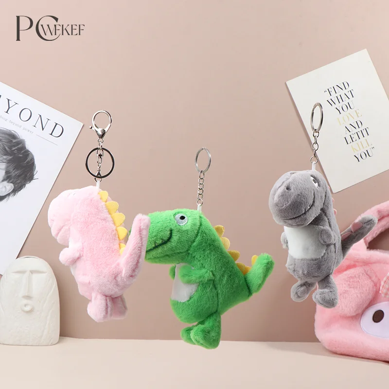 

Рюкзак автомобиль сумка брелок Декор Детский подарок милый динозавр плюшевая игрушка мультфильм животное кулон мягкая кукла брелок