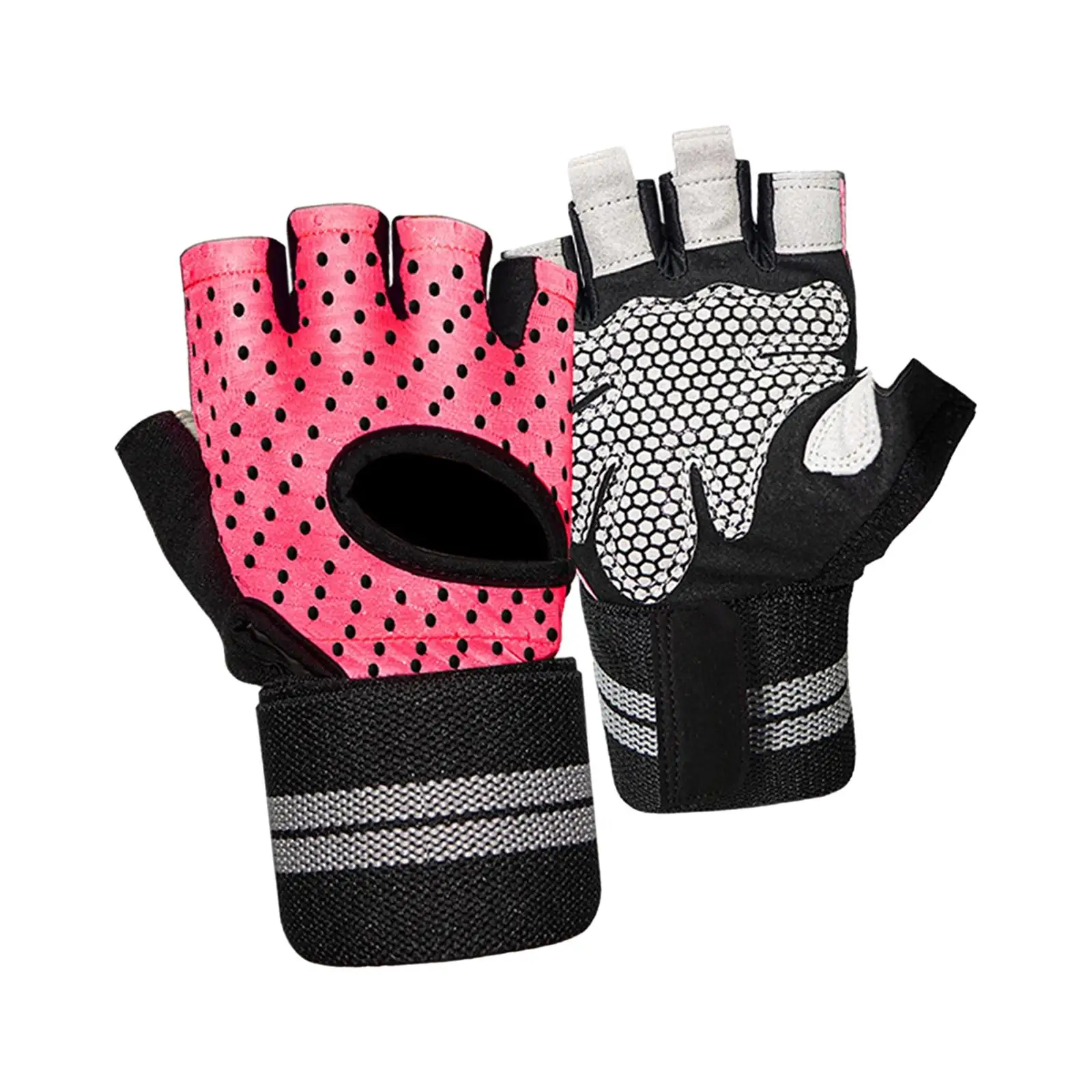 Sports Half Finger Gloves Mitts Men Women Bicycle Bike Gloves Cycling Gloves