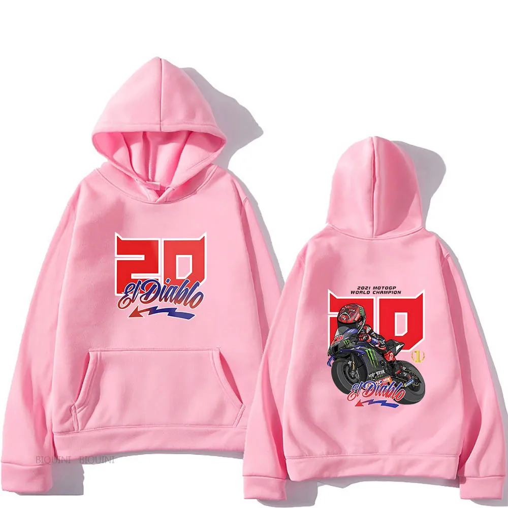 Fabio Quartararo 20 Fashion Comic Hoodies Cute Anime Sweatshirts Aesthetic Boys/girls Clothes Oversized Long-sleeved Streetwear