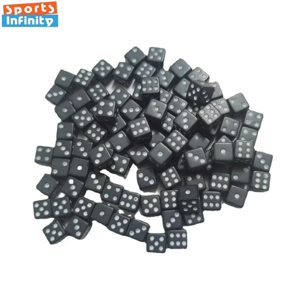 1000pcs/set 8mm Mini Dice Colorful Square Corner Dice Dnd Set Small Number Kit for Board Game Entertainment game dice dice set acrylic dice
