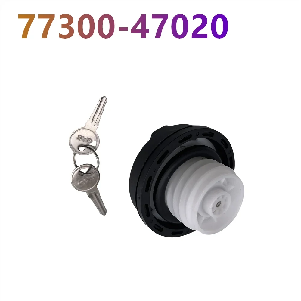 77300-47020 Car Locking Gas Fuel Tank Filler Cap with Key 10504 For Honda For Jeep Toyota Nissan Chevrolet/Chevy