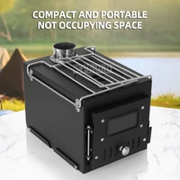 Outdoor Multi-functional Camping Stoves Portable Firewood Stove Small Courtyard Barbecue Stove 1