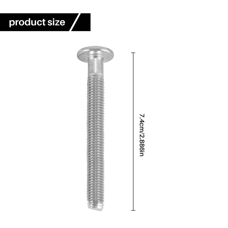 2 Pack Toilet Tank To Bowl Bolt Kits Cistern Bolts Kit,Stainless Steel Toilet Pan Fixing Fitting With Double Gaskets