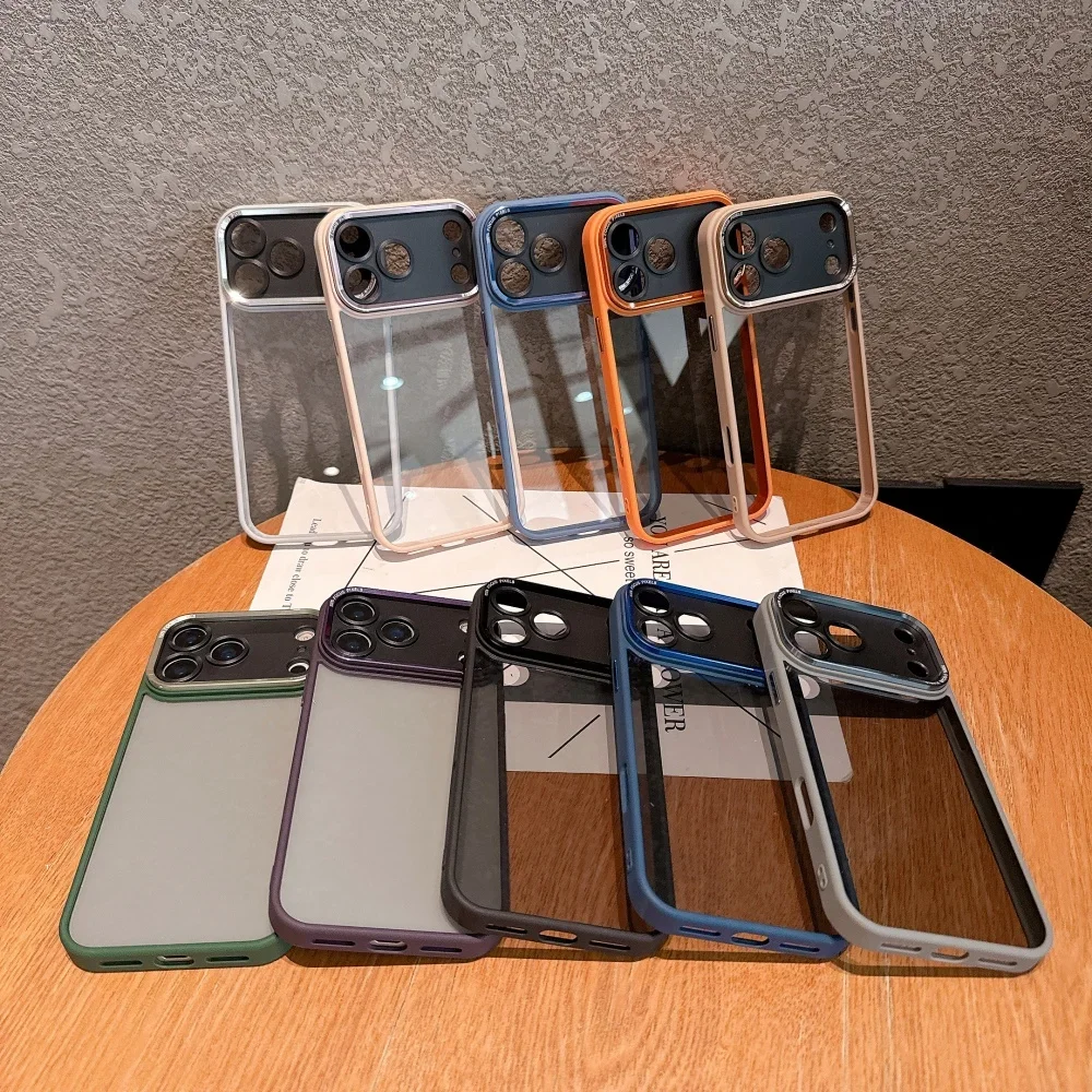 Premium Crystal Clear Shockproof Acrylic Case with Lens Protection