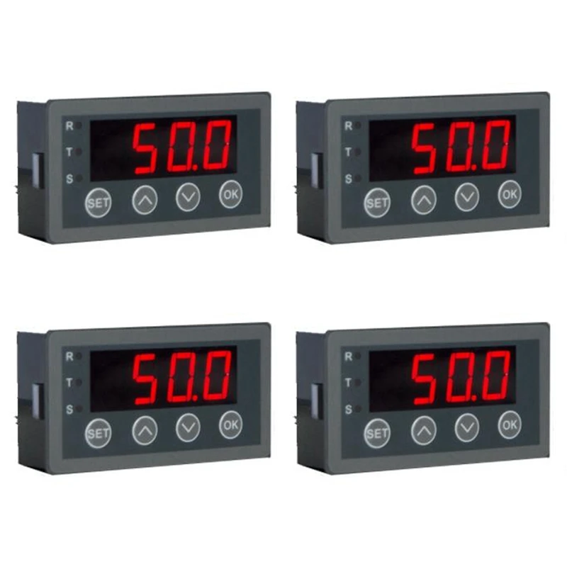 

4X Digital Display Meter 0-10V 0-20MA 2-10V 4-20MA Analog Input Display Table Digital Display Head With RS485 Version