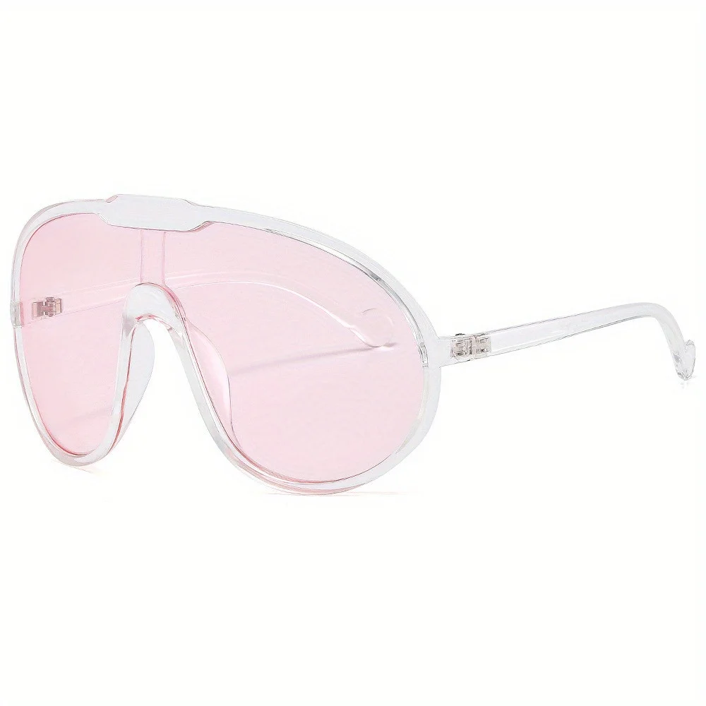 Schutzbrille Übergroße Quadratische Sonnenbrille Frauen Punk Mode Großen Rahmen Radfahren Sonnenbrille Männer Gradient Shades UV400 – Detail 10
